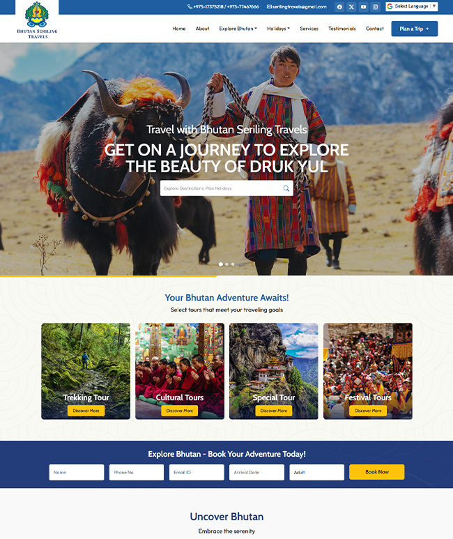 Bhutan Seriling Travels